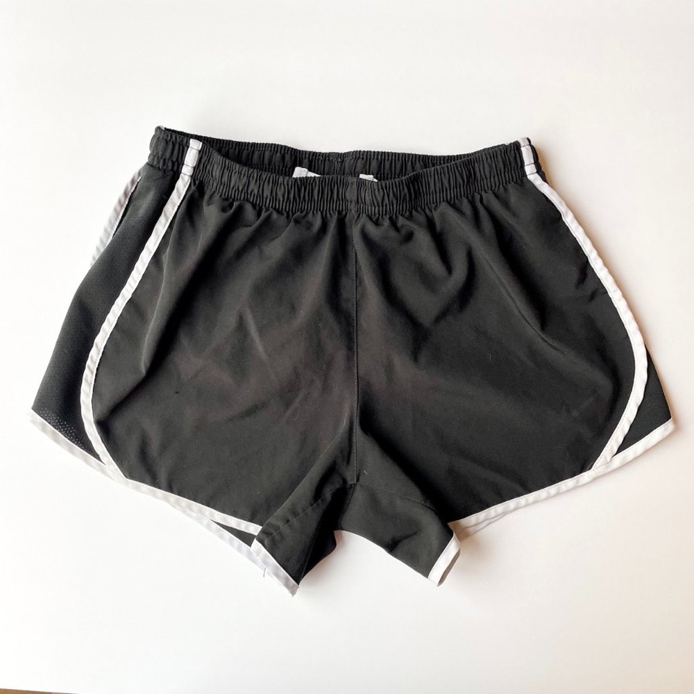 Nike Dri-Fit Running Shorts Girls Size M Black